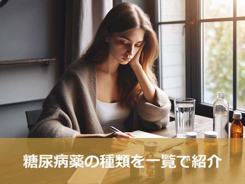糖尿病薬の種類を一覧で紹介