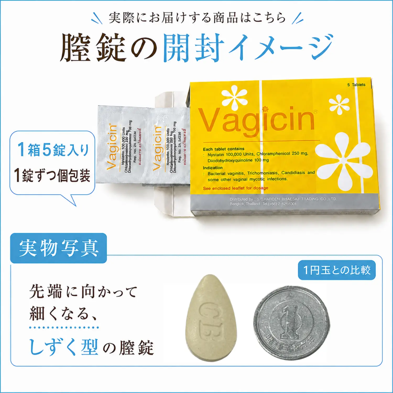 ヴァギシン膣錠