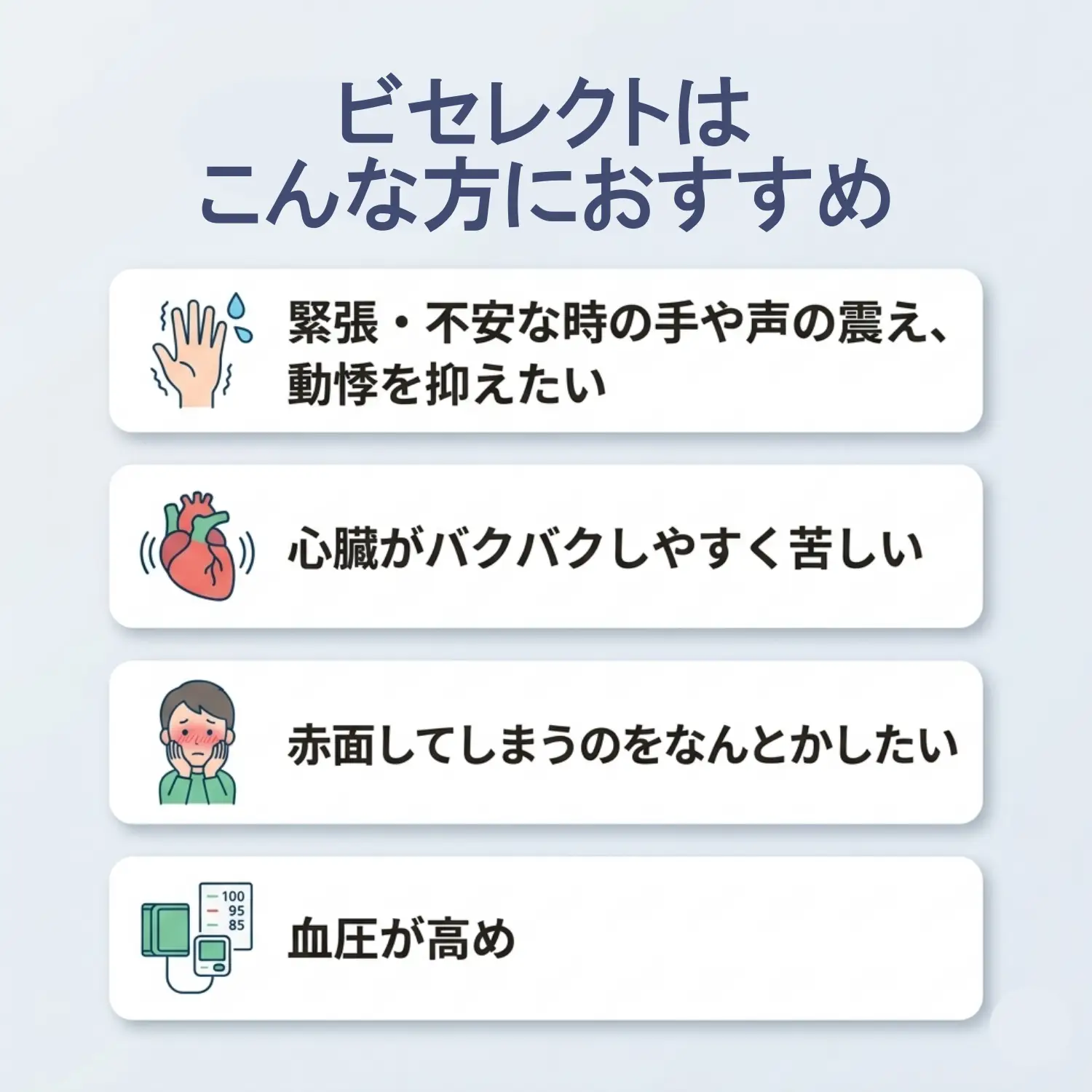 ビセレクト(メインテートジェネリック)