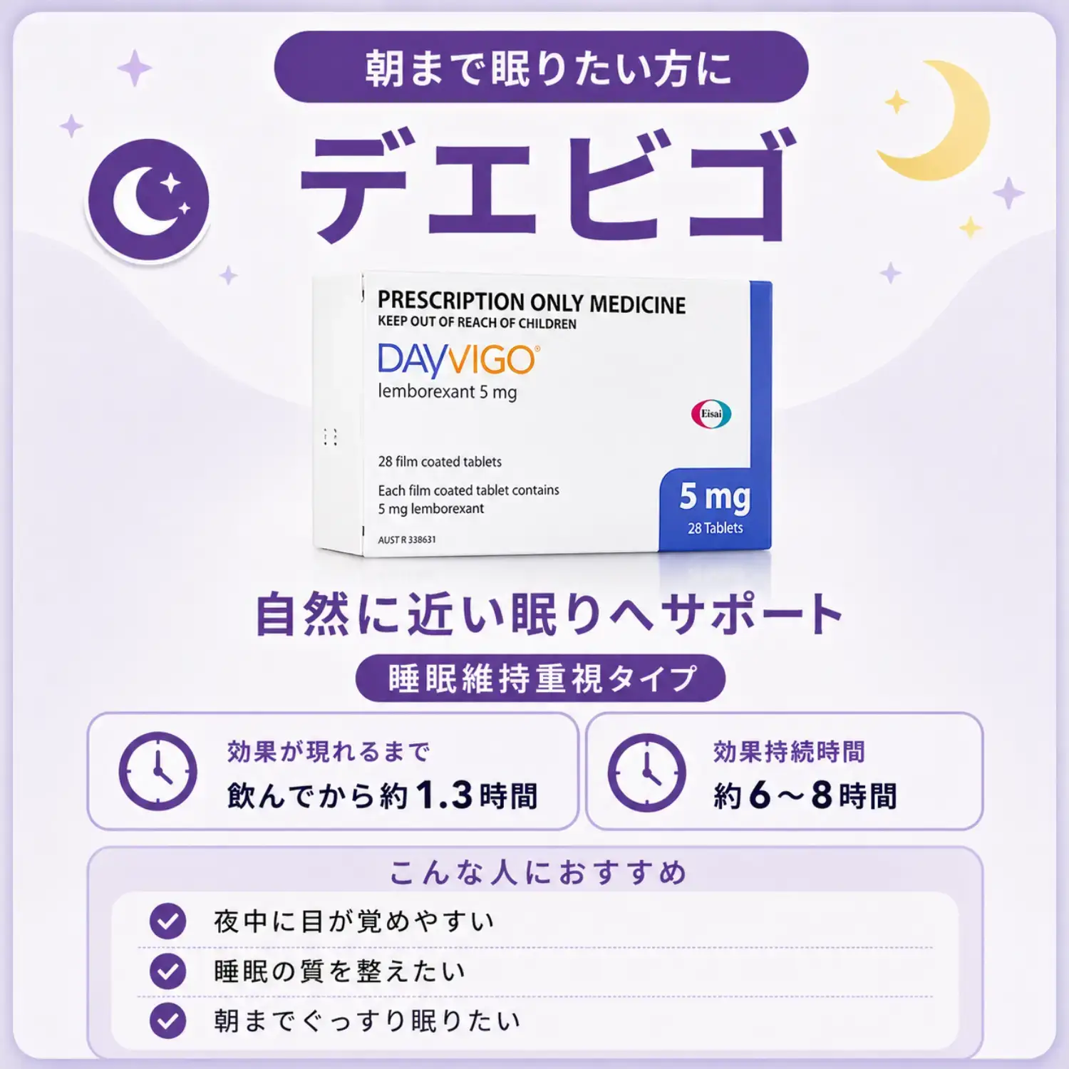 初心者の方に！選べる睡眠薬セット
