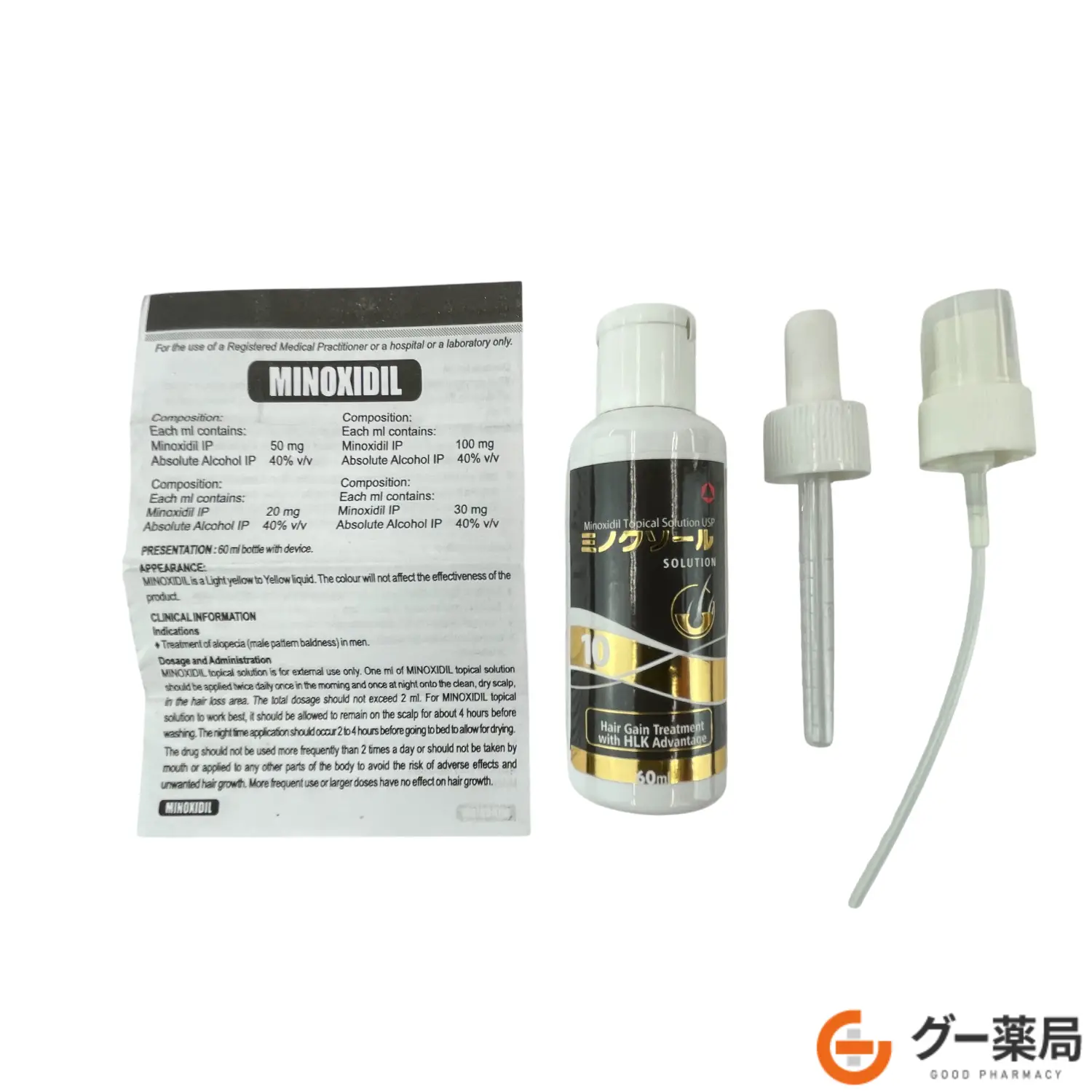 ミノクソール_付属品