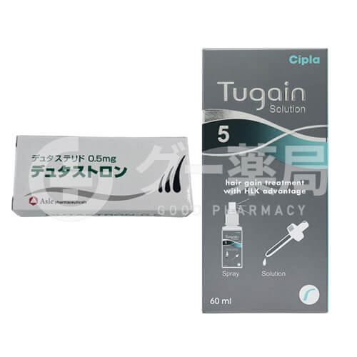 デュタストロン90錠＋ツゲイン3本